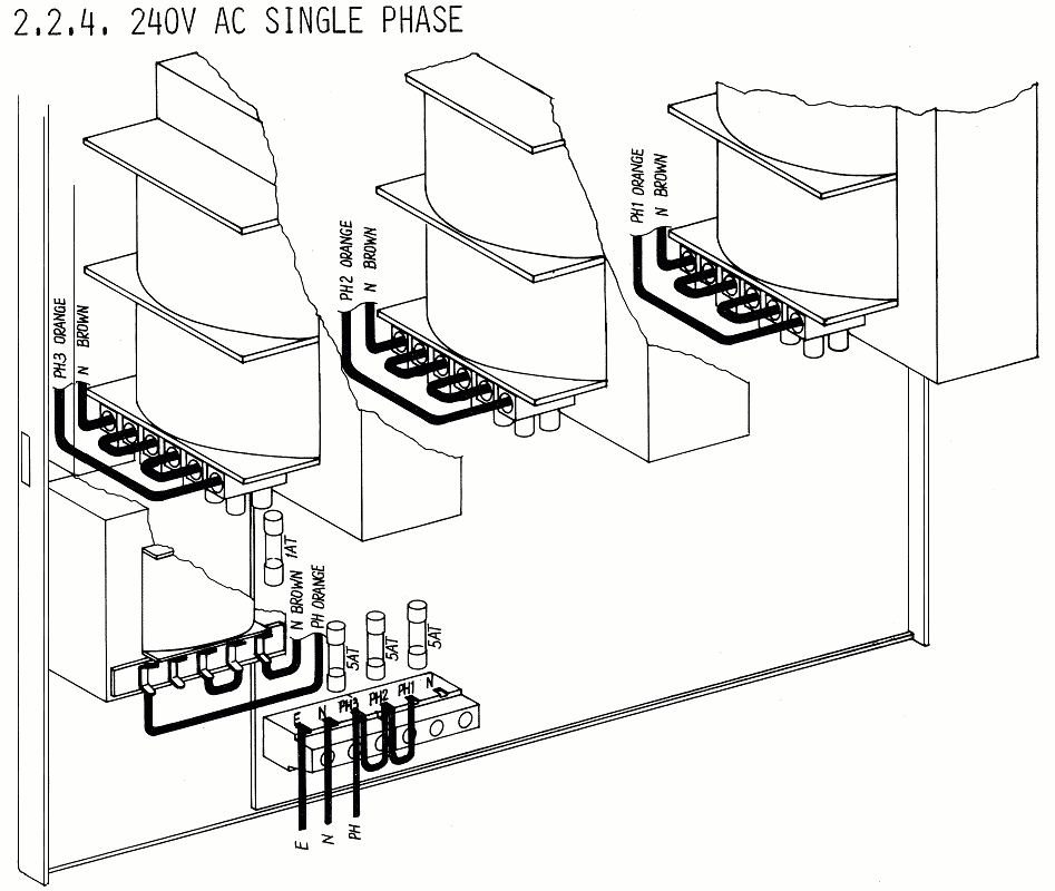 Sailor N1410 Electrical connections 4