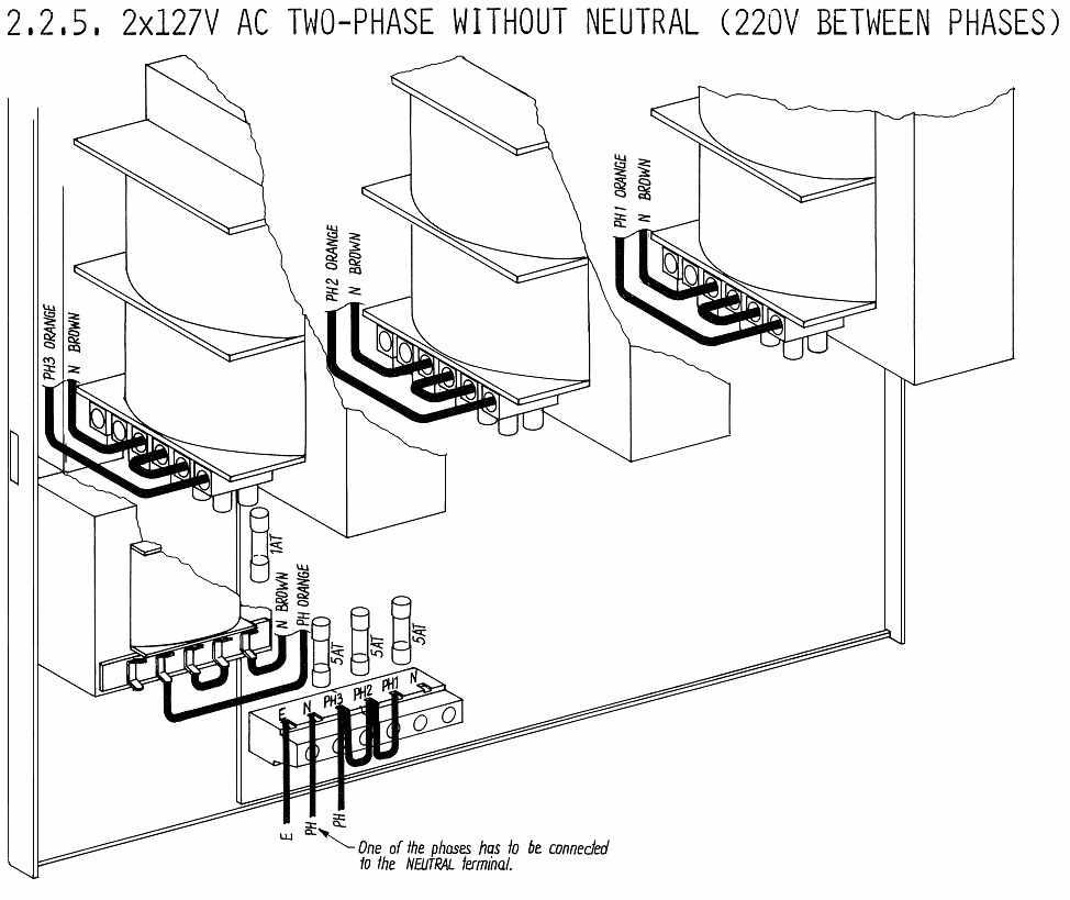Sailor N1410 Electrical connections 5
