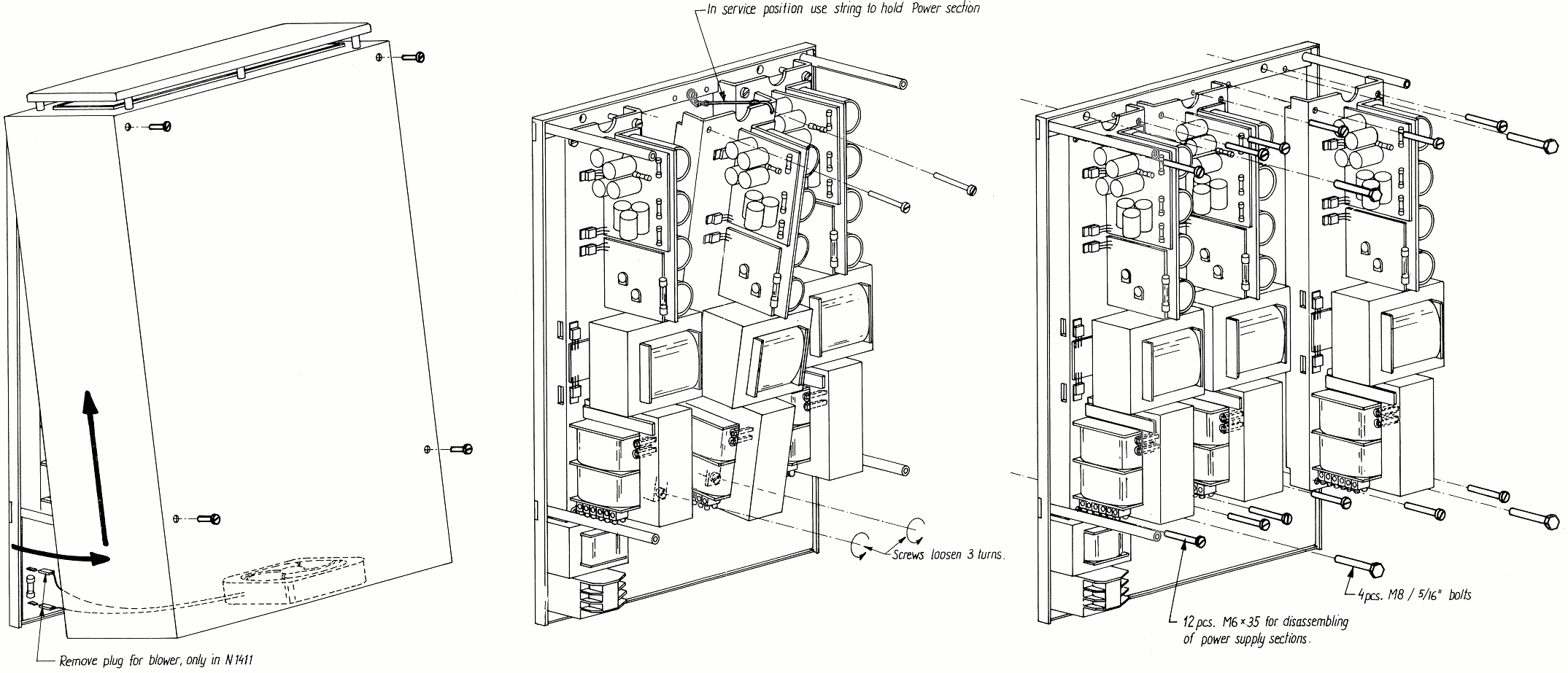 Sailor N1410 Mechanical_disasembling