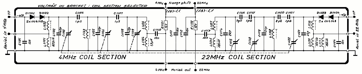 Sailor R1117 Input filters schema