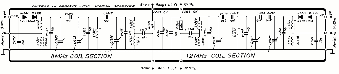 Sailor R1117 Input filters schema