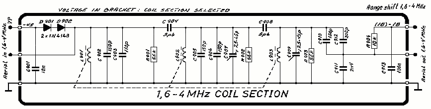 Sailor R1117 Input filters schema