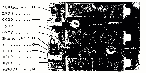 Sailor R1117 Input filters view