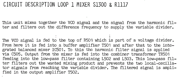 Sailor R1117 Loop 1 mixer page-1