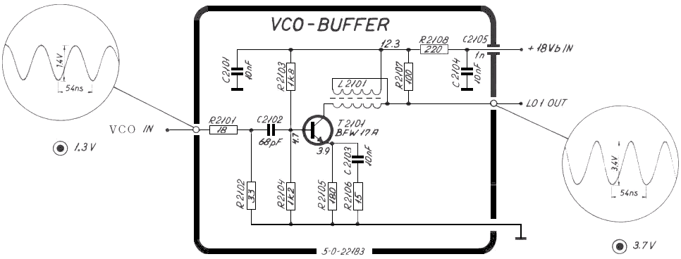 Sailor R1117 VCO buffer schema