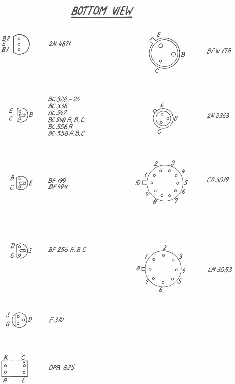 Sailor S1303 trouble Components page-1