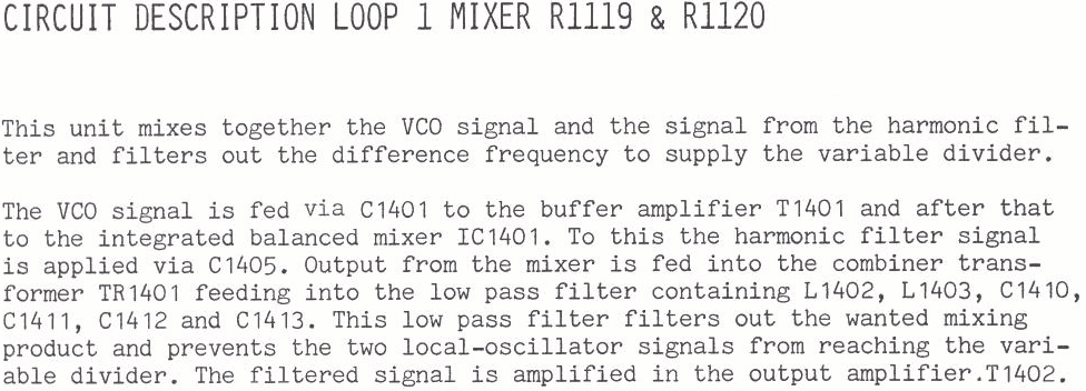 Sailor R1119 Loop 1 mixer page-1