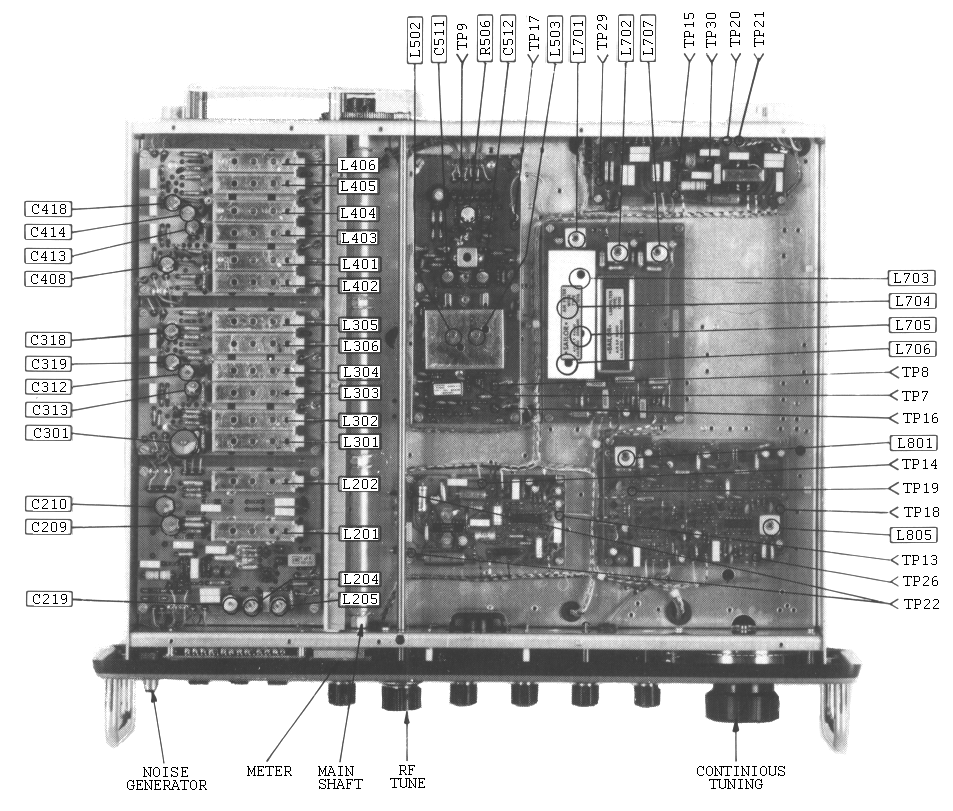 Sailor R1119 Module location page 2A