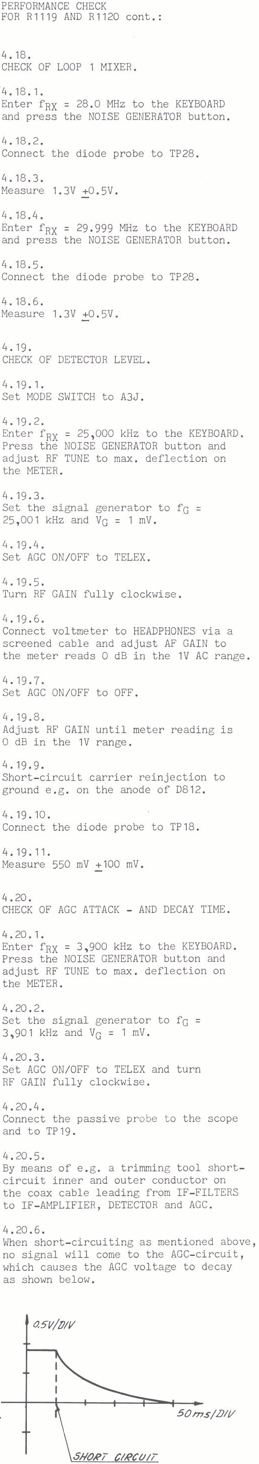 Sailor R1119 Performance check page-6
