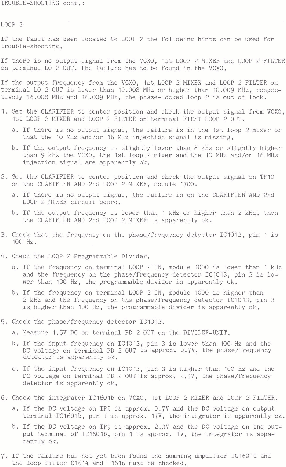 Sailor R1119 Trouble shooting page-23