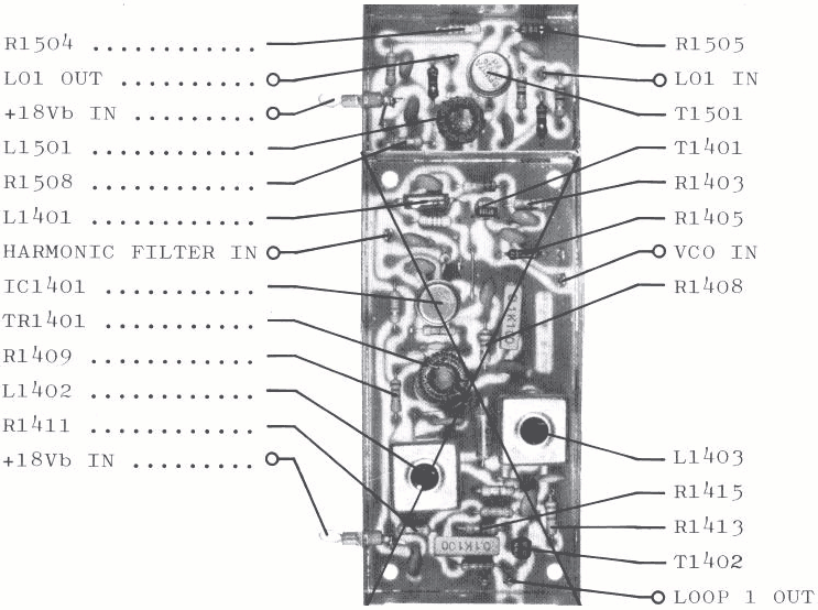 Sailor R1119 VCO buffer view