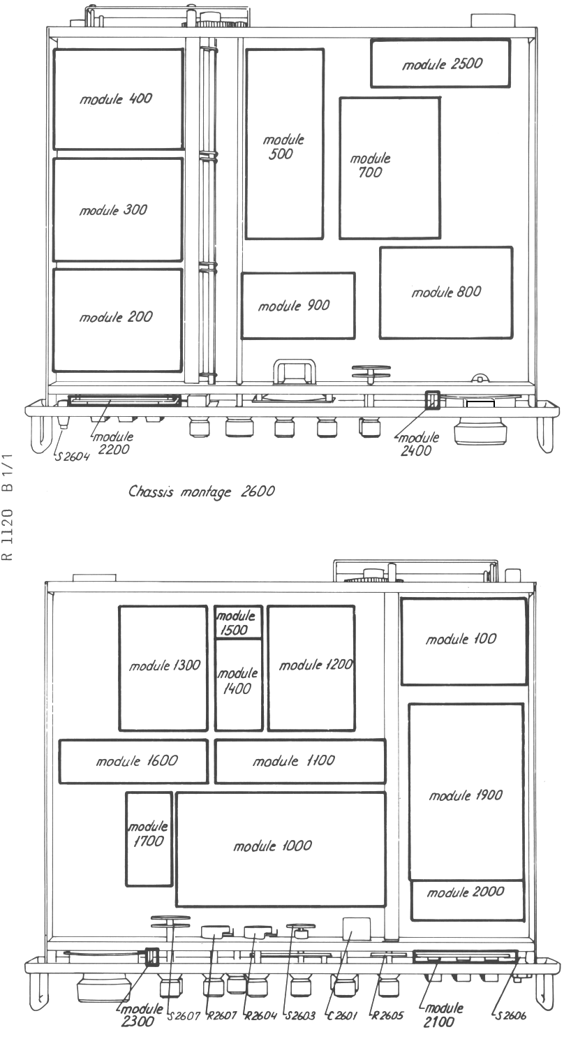 Sailor R1119 Module location page 1