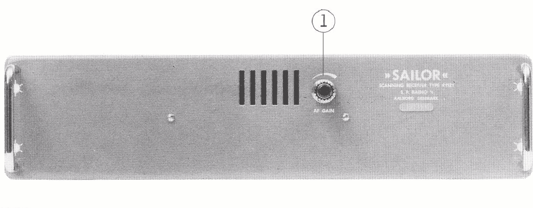 Sailor R1121 Controls page-1