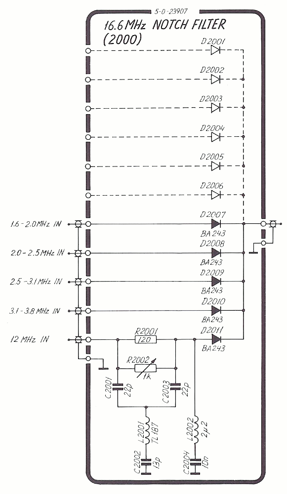 Sailor R1121 Notch_filter schema module-2000