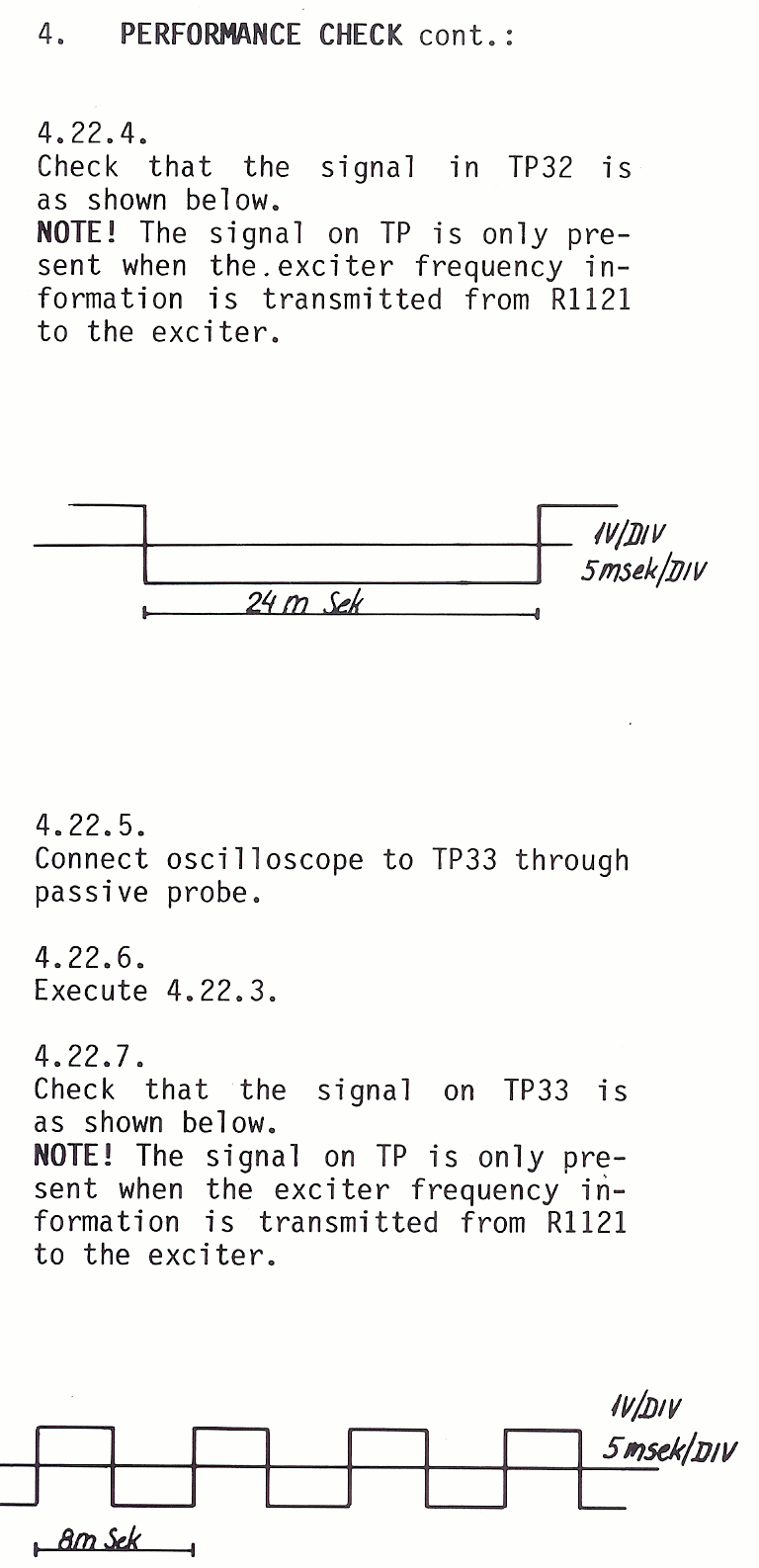 Sailor R1121 Performance check page-7