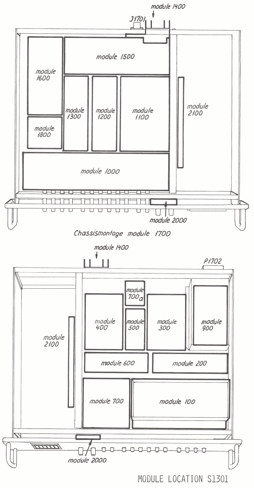 Sailor S1301 Module_location
