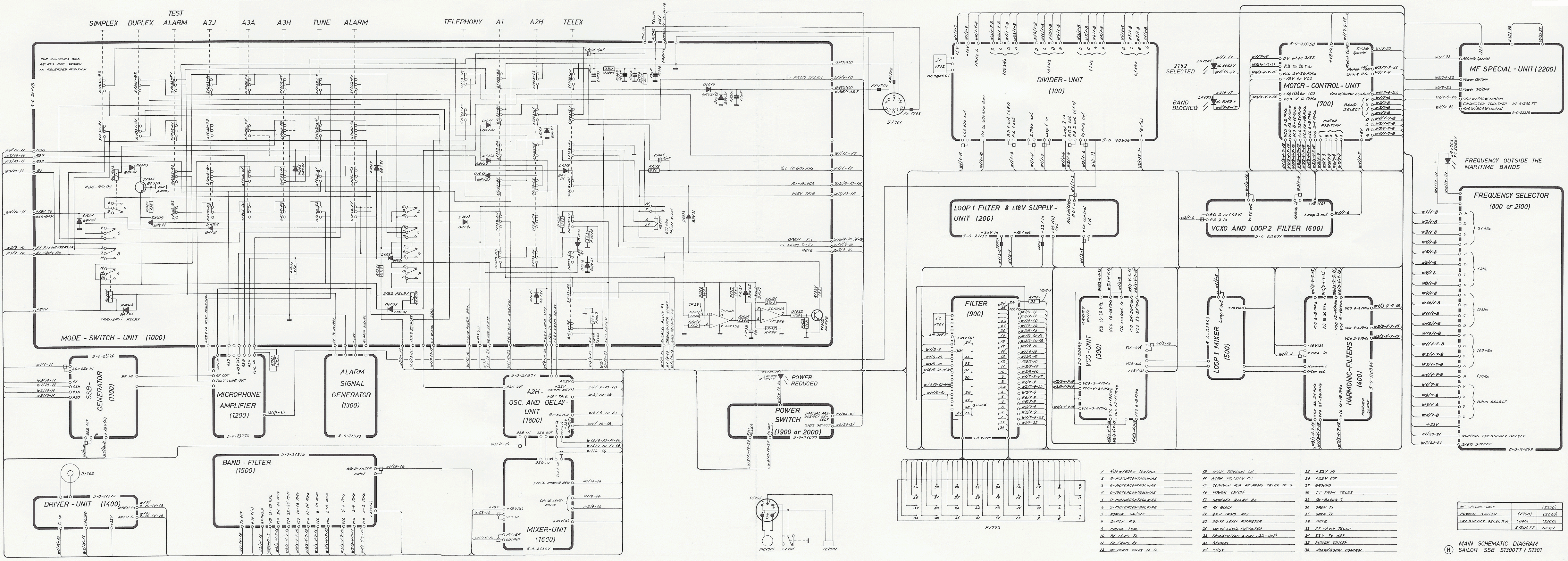 Sailor S1301-L schema
