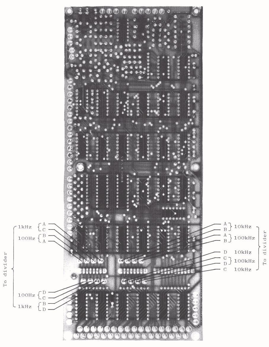 Sailor S1303 Frequency control print under