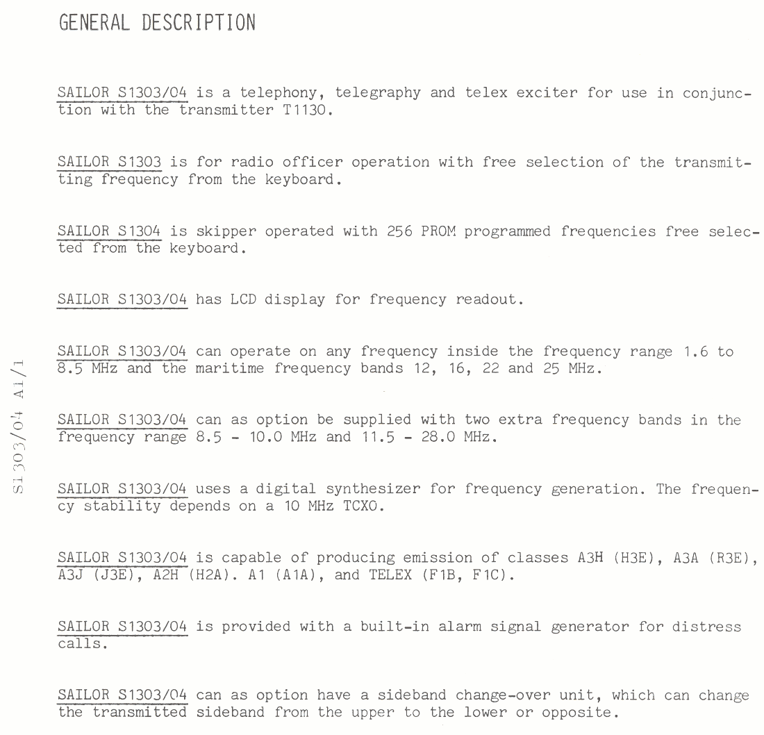 General description page-2