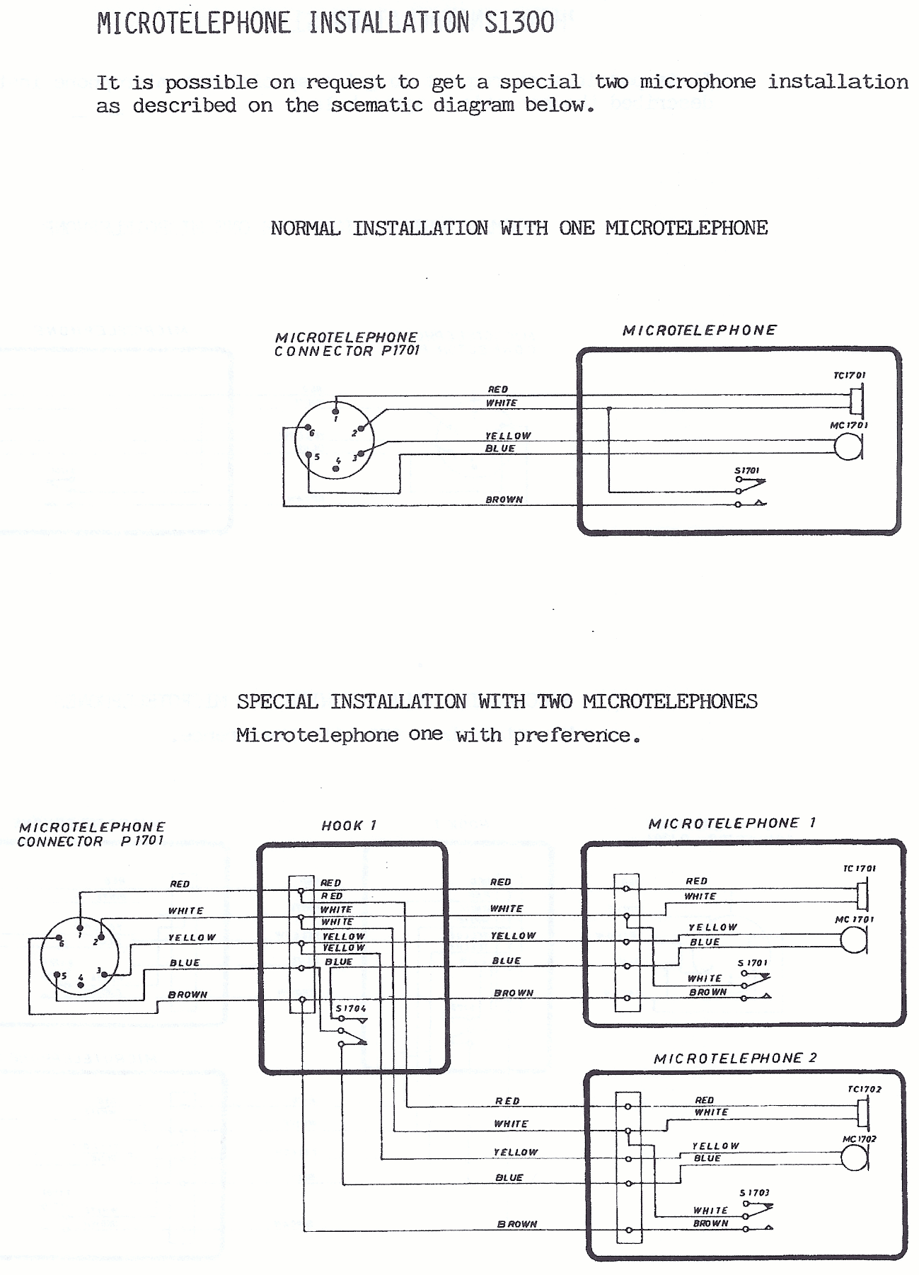 Microtelephones installlation page-1
