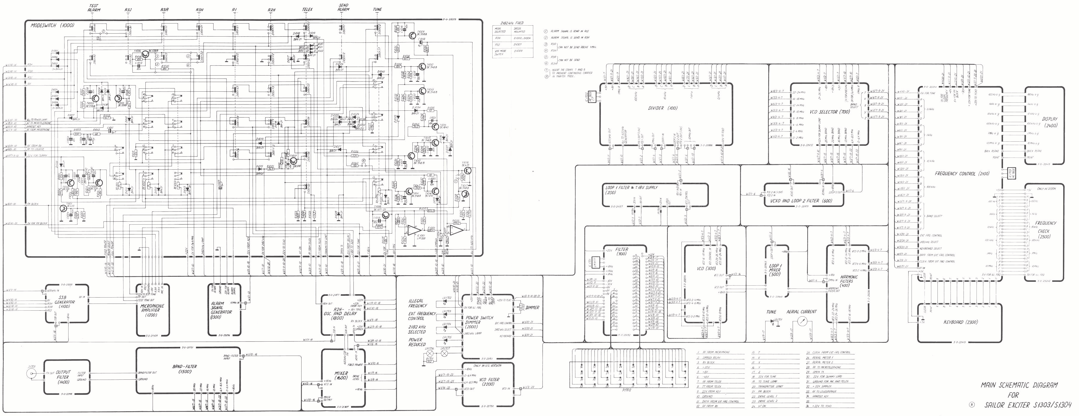 Sailor S1303 schema