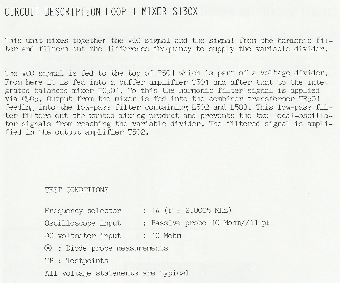 Sailor S130X Loop 1 mixer page-1
