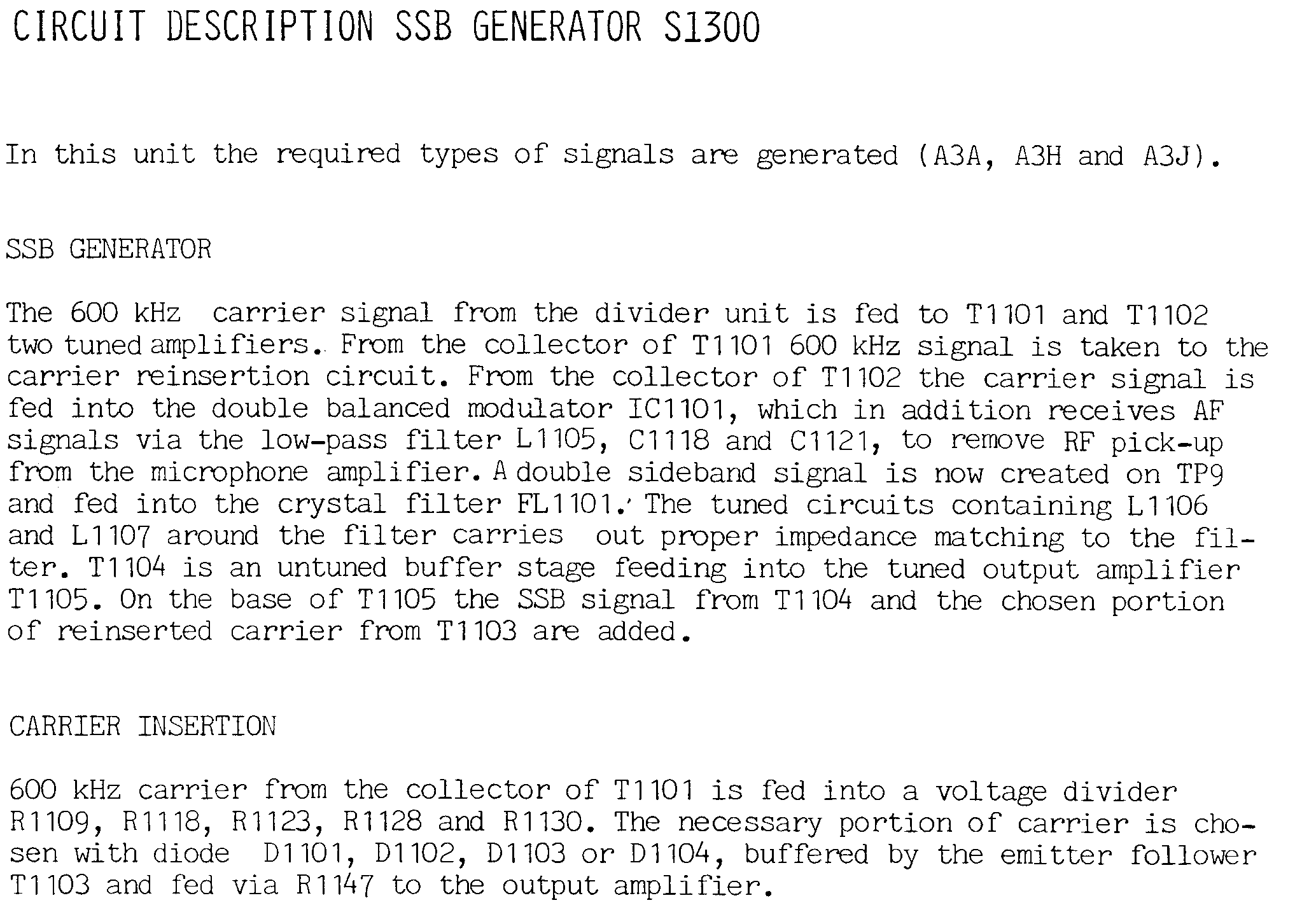 Sailor S130X SSB generator page-1