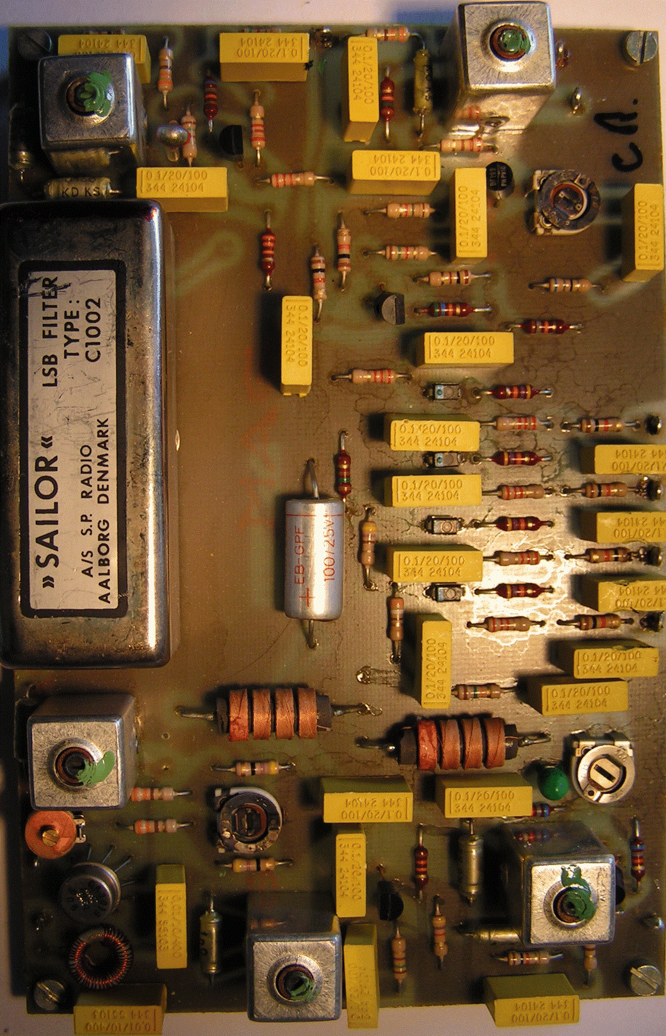 Sailor S130X SSB generator view