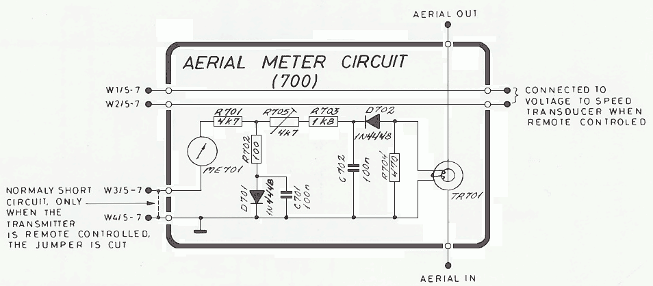 Sailor T1127 Aerial meter schema 700