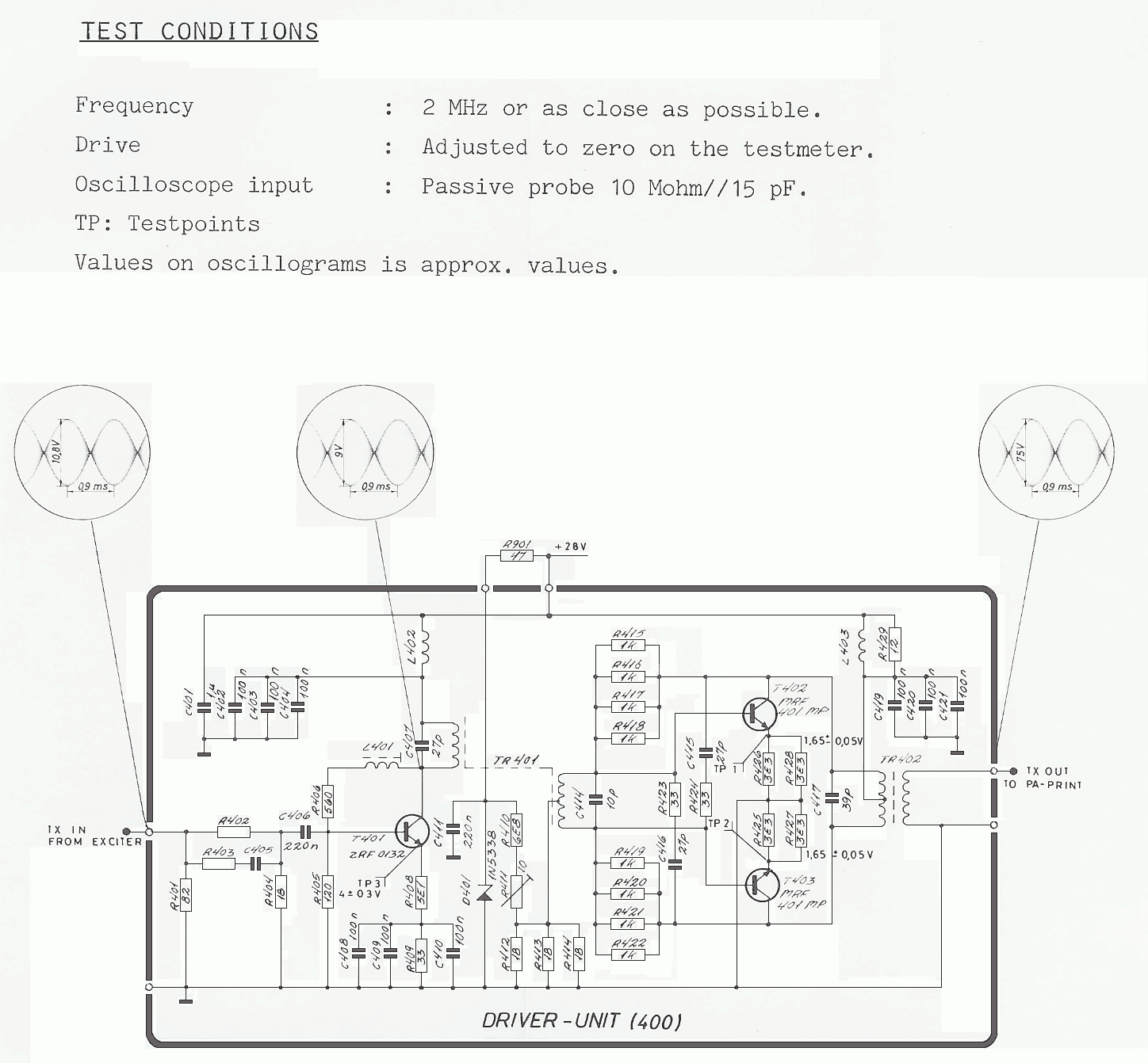 Sailor T1127 Driver schema 400