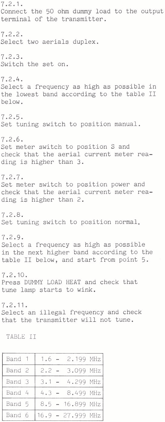 Sailor T1130 Function check page-5