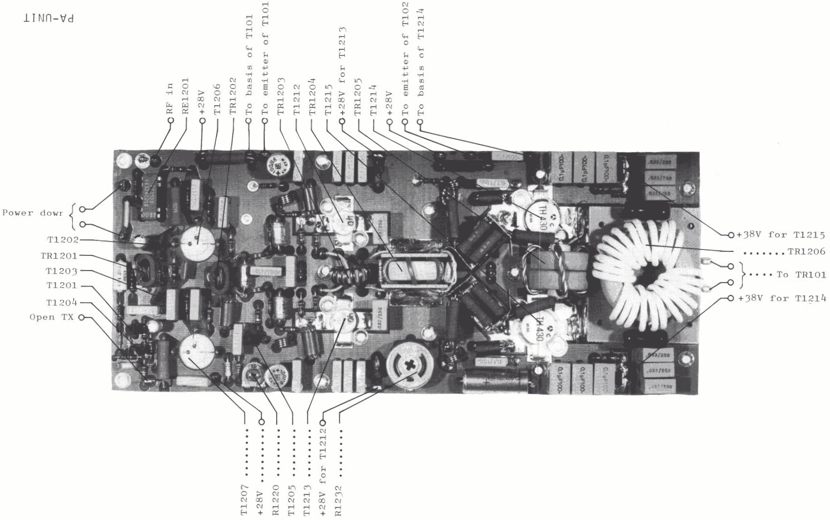 Sailor T1130 Power amplifier view page-2 module-1200