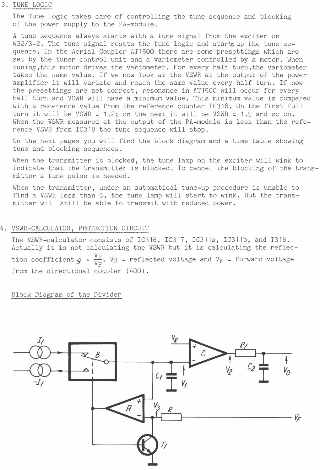 Sailor T1130 Transmitter control unit 300 page-2