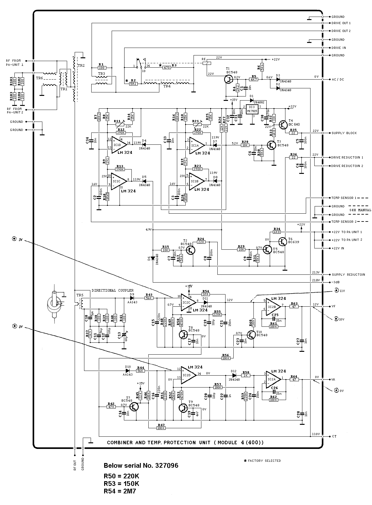Sailor T1135 Supply_distribution module 4(400) schema