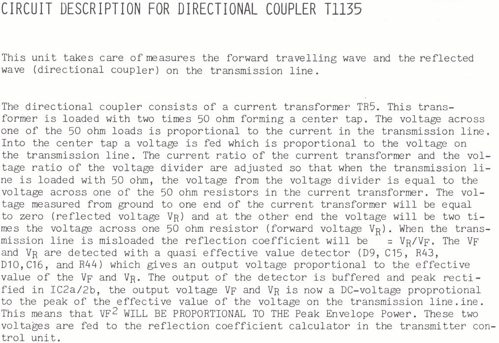 Sailor T1135 Directional coupler 4(400)