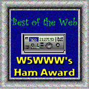 W5WWW's Best of the Web Award