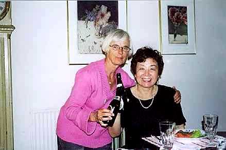 Inger OZ7AGR and Miyo JR3MVF