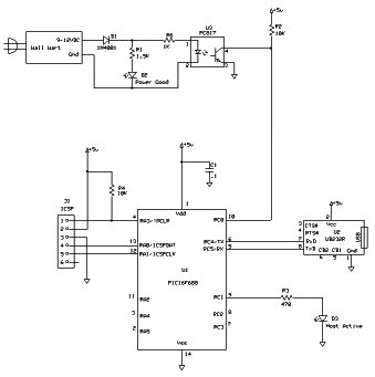 Line Monitor Schematic