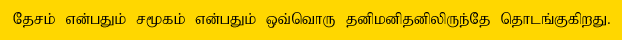 Dr. A.P.J. Abdul Kalam Saying