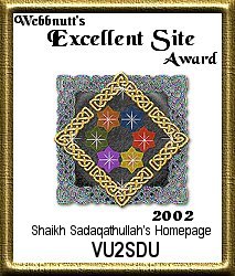 Webbnutt Award