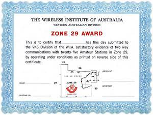 zone 29 award