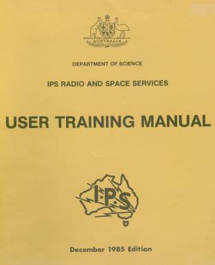 IPS User Training Manual 1985 edition