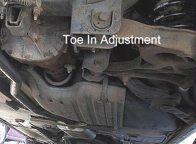 Toe In Adjustment