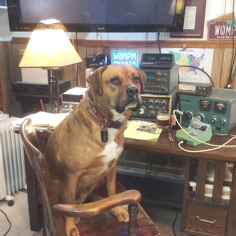 BamBam at the operating position.