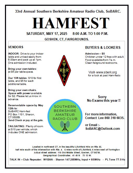 Hamfest Flyer