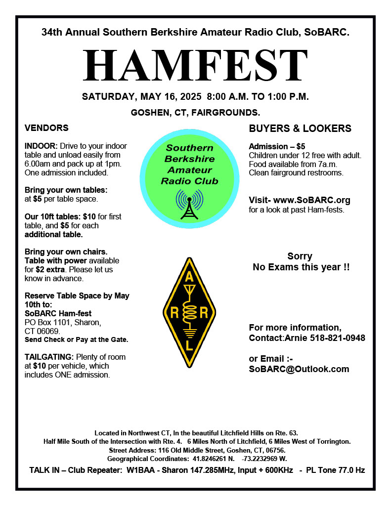 Hamfest Flyer