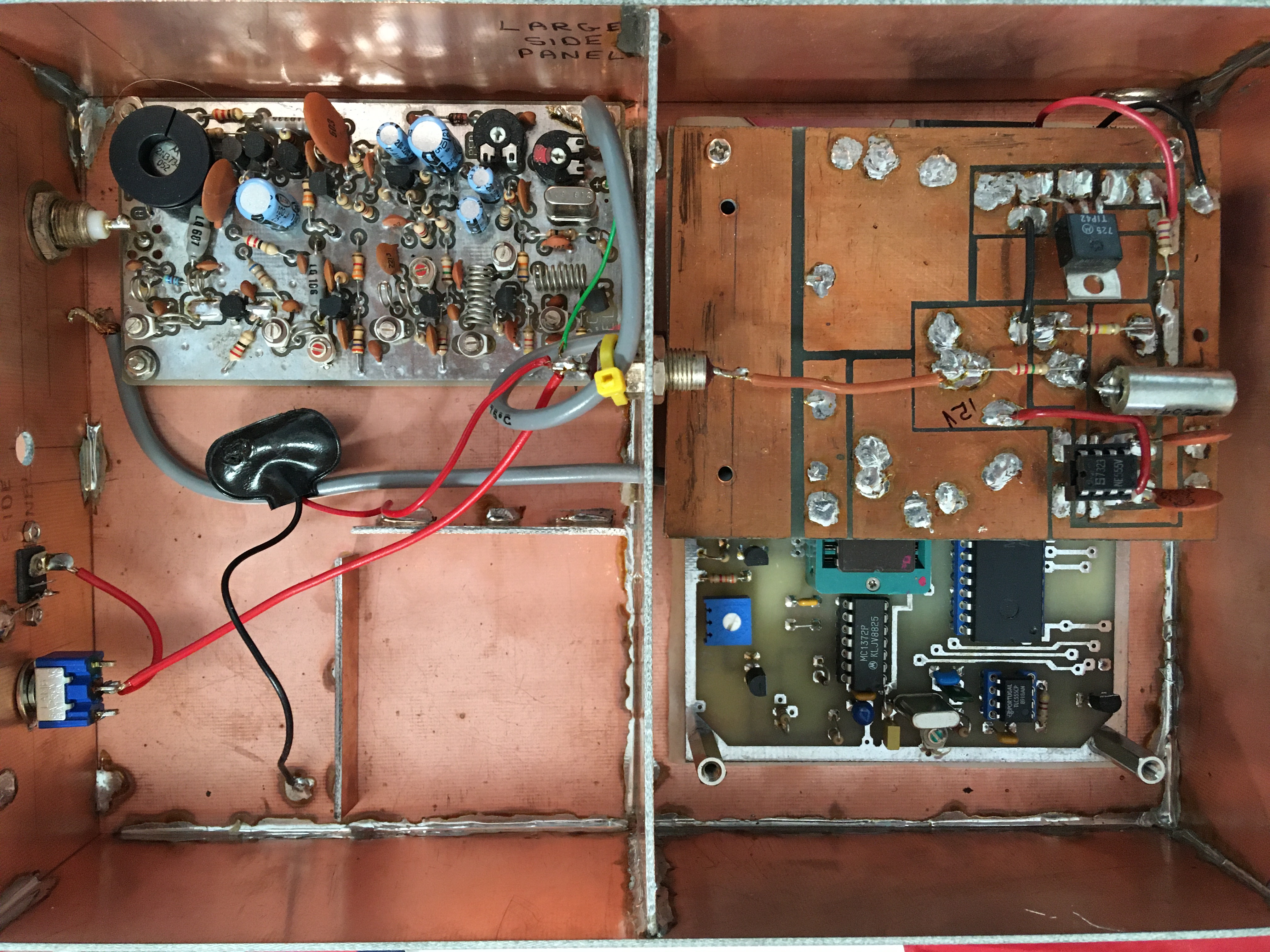 Fred K3TAZ's PC Electronics TX5A transmitter