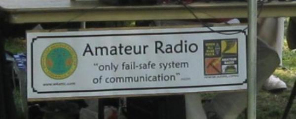 Amateur Radio "only fail-safe system of communication"