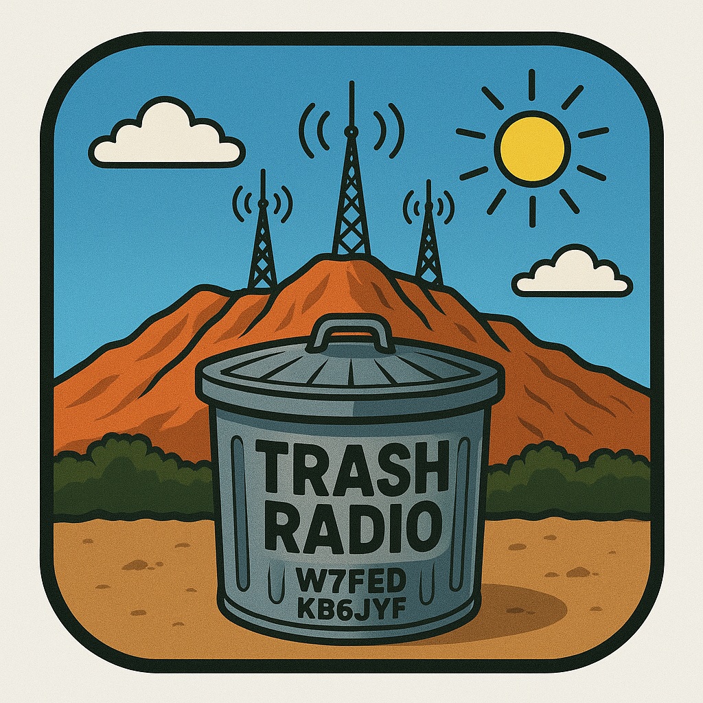 new TRASH logo