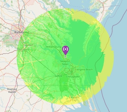 Coverage area